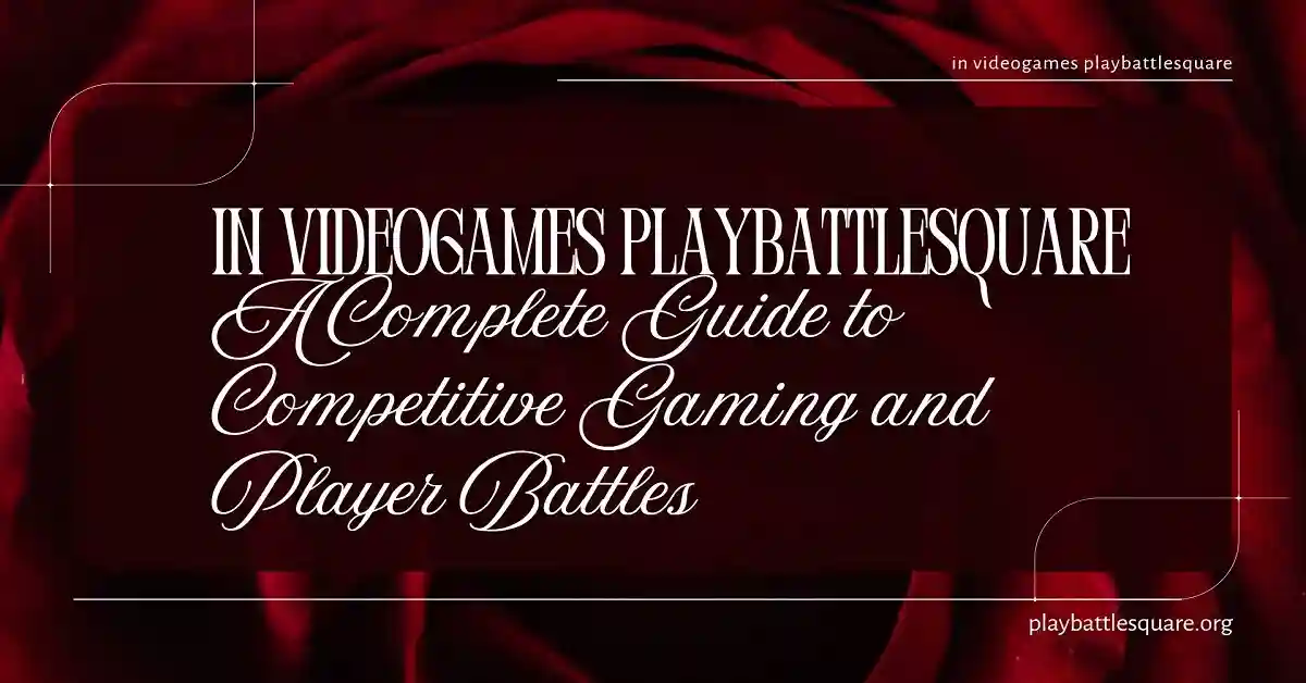 in videogames playbattlesquare